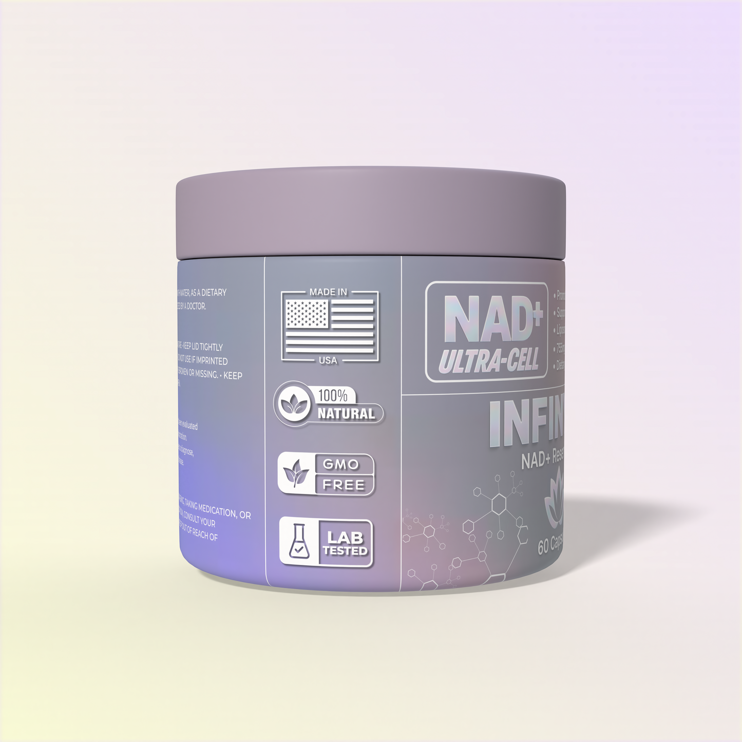 INFINYTE™ NAD+ Advanced - NAD Supplement with Resveratrol